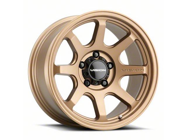 Vision Off-Road Flow Bronze 6-Lug Wheel; 17x9; -12mm Offset (19-23 Ranger)