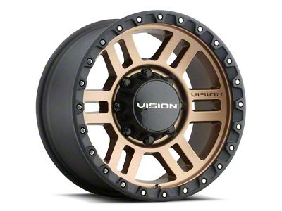 Vision Off-Road Manx 2 Bronze 6-Lug Wheel; 20x9; 12mm Offset (19-23 Ranger)