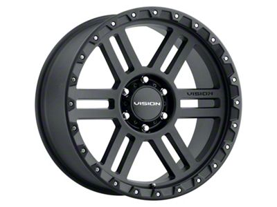 Vision Off-Road Manx 2 Satin Black 6-Lug Wheel; 20x9; 12mm Offset (19-23 Ranger)