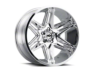 Vision Off-Road Razor Chrome 6-Lug Wheel; 20x10; -25mm Offset (24-26 Ranger)