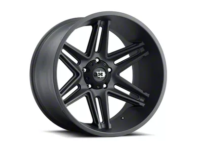 Vision Off-Road Razor Satin Black 6-Lug Wheel; 22x10; -19mm Offset (24-26 Ranger)