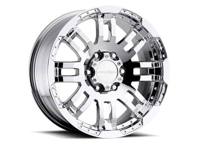 Vision Off-Road Warrior Chrome 6-Lug Wheel; 20x9; 30mm Offset (24-25 Ranger)