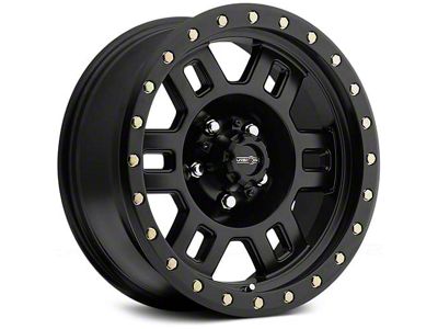 Vision Off-Road Manx Matte Black 6-Lug Wheel; 17x8.5; 0mm Offset (19-26 Sierra 1500)