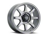 Vision Wheel Flow Satin Grey 6-Lug Wheel; 18x9; 18mm Offset (19-26 Sierra 1500)