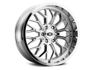Vision Off-Road Riot Chrome 6-Lug Wheel; 22x10; -19mm Offset (19-25 Sierra 1500)