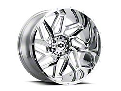 Spyder Chrome 6-Lug Wheel; 22x12; -57mm Offset (19-26 Sierra 1500)