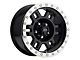 Vision Off-Road Manx Gloss Black Machined 6-Lug Wheel; 17x8.5; 0mm Offset (19-24 Silverado 1500)