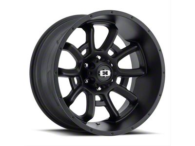 Vision Off-Road Bomb Satin Black 6-Lug Wheel; 20x9; 12mm Offset (19-24 Silverado 1500)