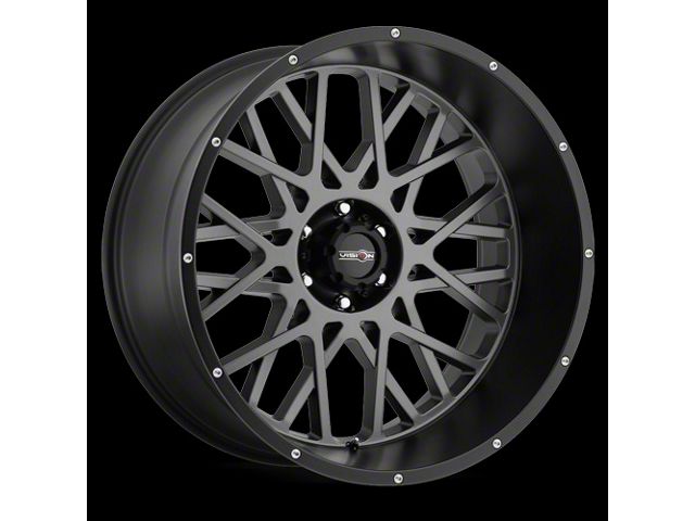 Vision Rocker Chrome Vision Off-Road Silverado 1500 Rocker Chrome 6-Lug Wheel; 20x9; 10mm ...