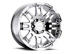 Vision Off-Road Warrior Chrome 6-Lug Wheel; 20x9; 30mm Offset (14-18 Silverado 1500)