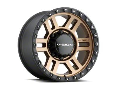 Vision Off-Road Manx 2 Bronze 8-Lug Wheel; 18x9; 12mm Offset (01-06 Silverado 2500 HD)