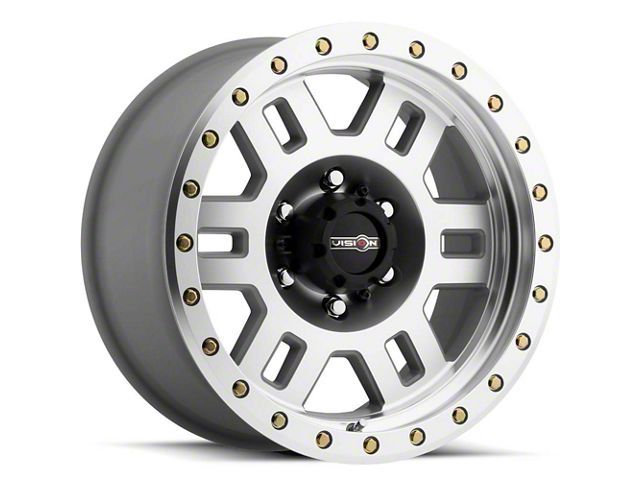 Vision Off-Road Manx Machined 6-Lug Wheel; 18x9; 0mm Offset (19-23 Ranger)