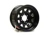 Vision Steel D Window Gloss Black 6-Lug Wheel; 17x9; -12mm Offset (19-23 Ranger)