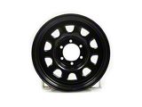 D Window Gloss Black 6-Lug Wheel; 17x9; -12mm Offset (19-26 Silverado 1500)