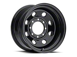 Vision Wheel Soft 8 Steel Gloss Black 8-Lug Wheel; 17x9; -12mm Offset (01-06 Sierra 3500 HD SRW)