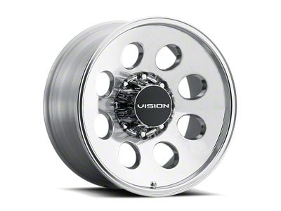Vision Wheel Midway Polished 8-Lug Wheel; 20x9; 12mm Offset (01-06 Silverado 2500 HD)