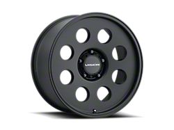 Vision Wheel Midway Satin Black 8-Lug Wheel; 16x10; -25mm Offset (01-06 Silverado 3500 HD SRW)