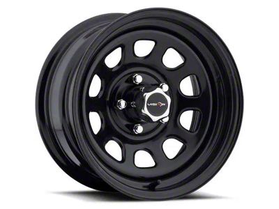 Vision Steel D Window Steel Gloss Black 8-Lug Wheel; 17x9; -12mm Offset (03-09 RAM 2500)