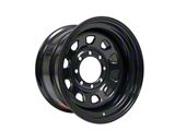 D Window Steel Gloss Black 8-Lug Wheel; 17x9; -12mm Offset (03-09 RAM 3500 SRW)