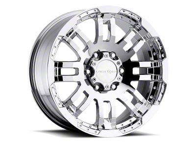 Vision Wheel Warrior Chrome 6-Lug Wheel; 20x9; 18mm Offset (07-13 Sierra 1500)