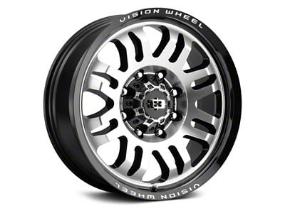 Vision Wheel Inferno Gloss Black Machined 6-Lug Wheel; 18x9; 12mm Offset (09-14 F-150)