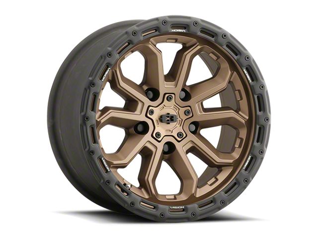 Vision Wheel Korupt Satin Bronze 6-Lug Wheel; 17x9; 12mm Offset (09-14 F-150)