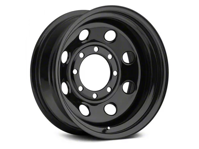 Vision Wheel Soft 8 Steel Gloss Black 8-Lug Wheel; 17x9; -12mm Offset (11-16 F-250 Super Duty)