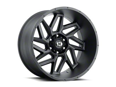 Vision Wheel Spyder Satin Black 8-Lug Wheel; 20x10; -25mm Offset (11-16 F-250 Super Duty)