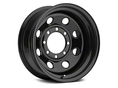 Vision Wheel Soft 8 Steel Gloss Black 8-Lug Wheel; 17x9; -12mm Offset (11-16 F-350 Super Duty SRW)