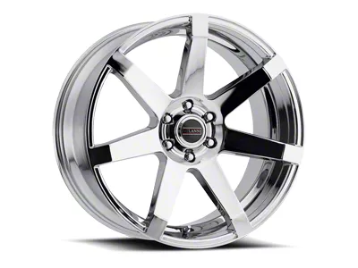 Vision Wheel Sultan Chrome 6-Lug Wheel; 24x9.5; 25mm Offset (15-20 F-150)