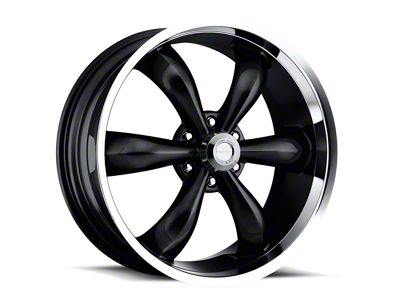 Vision Wheel Legend 5 Gloss Black Machined 6-Lug Wheel; 20x9; 20mm Offset (15-20 Tahoe)