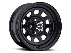 Vision Steel D Window Steel Gloss Black 8-Lug Wheel; 17x9; -12mm Offset (94-02 RAM 3500 SRW)