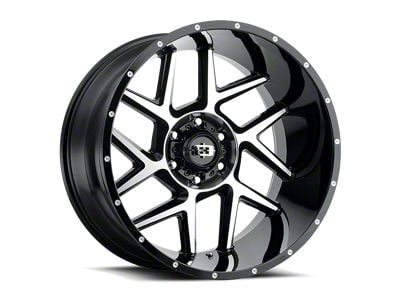 Vision Wheel Korupt Gloss Red with Gloss Black Lip 8-Lug Wheel; 20x9; 12mm Offset (99-07 F-350 Super Duty SRW)