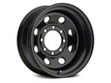 Soft 8 Steel Gloss Black 8-Lug Wheel; 17x9; -12mm Offset (99-07 F-350 Super Duty SRW)