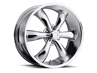 Vision Wheel Legend 6 Gunmetal Machined 6-Lug Wheel; 22x9.5; 30mm Offset (99-06 Silverado 1500)