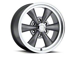 Vision Wheel Legend 6 Gunmetal Machined 6-Lug Wheel; 17x8; 0mm Offset (23-26 Colorado)