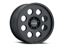 Vision Wheel Midway Satin Black 5-Lug Wheel; 16x8; 0mm Offset (05-11 Dakota)