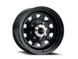 D Window Steel Gloss Black 8-Lug Wheel; 17x9; -12mm Offset (23-26 F-250 Super Duty)