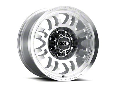 Vision Wheel Inferno Milled Machine Face 8-Lug Wheel; 18x9; 12mm Offset (23-25 F-250 Super Duty)