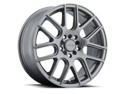 Vision Wheel Cross Gunmetal 5-Lug Wheel; 17x7.5; 38mm Offset (22-26 Maverick)