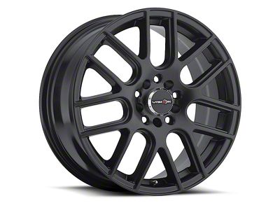 Vision Wheel Cross Matte Black 5-Lug Wheel; 17x7.5; 38mm Offset (22-26 Maverick)