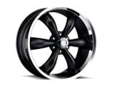 Vision Wheel Legend 5 Gloss Black Machined 6-Lug Wheel; 20x9; 20mm Offset (19-26 RAM 1500)