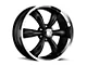 Vision Wheel Legend 5 Gloss Black Machined 6-Lug Wheel; 20x9; 20mm Offset (19-24 RAM 1500)