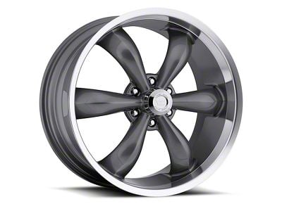 Vision Wheel Legend 5 Gunmetal Machined 6-Lug Wheel; 20x9; 20mm Offset (19-24 RAM 1500)