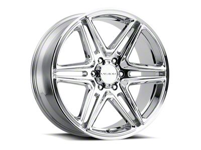 Vision Wheel Wedge Chrome 5-Lug Wheel; 22x9.5; 8mm Offset (02-08 RAM 1500, Excluding Mega Cab)
