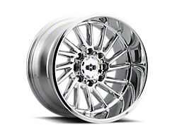 Rapier Center Cap; Standard Height; Chrome (Fits Vision Wheel Branded Wheels Only)