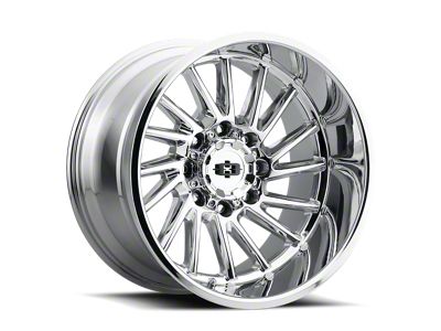 Vision Wheel Rapier Center Cap; Standard Height; Chrome (Fits Vision Wheel Branded Wheels Only)