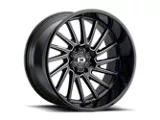 Vision Off-Road Rapier Gloss Black Milled Spoke 6-Lug Wheel; 22x12; -51mm Offset (19-25 Sierra 1500)