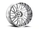 Vision Wheel Brawl Chrome 6-Lug Wheel; 20x9; 12mm Offset (19-24 Silverado 1500)