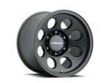 Vision Wheel Midway Satin Black 6-Lug Wheel; 18x9; 12mm Offset (19-26 Silverado 1500)